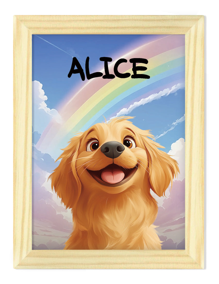 Custom Pet Glowing Portrait (Limited Free Bracelet Offer)