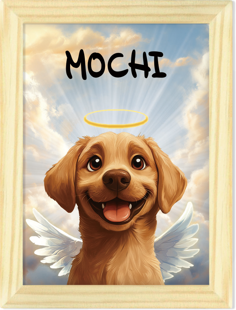 Custom Pet Glowing Portrait (Limited Free Bracelet Offer)