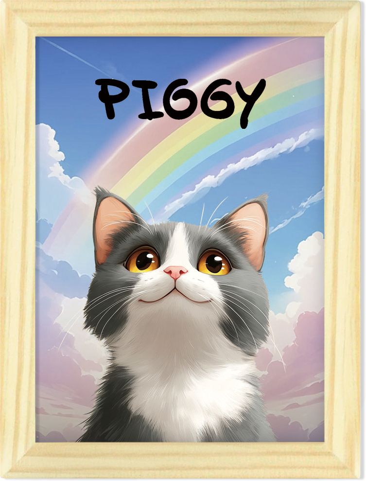 Custom Pet Glowing Portrait (Limited Free Bracelet Offer)