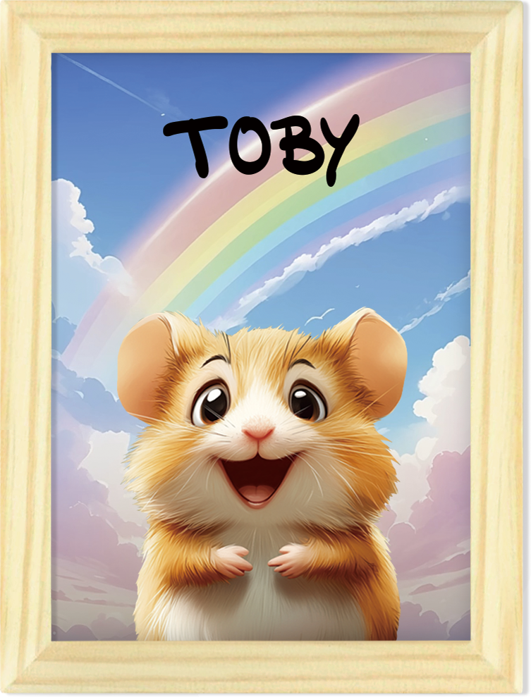 Custom Pet Glowing Portrait (Limited Free Bracelet Offer)