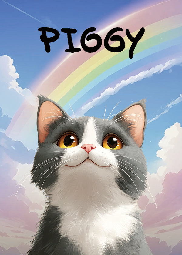 Custom Pet Glowing Portrait (Limited Free Bracelet Offer)