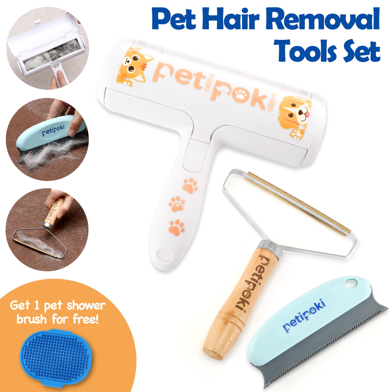 Dog Hair Remover  The Fun, Reusable Pet Hair Remover – Pikkii