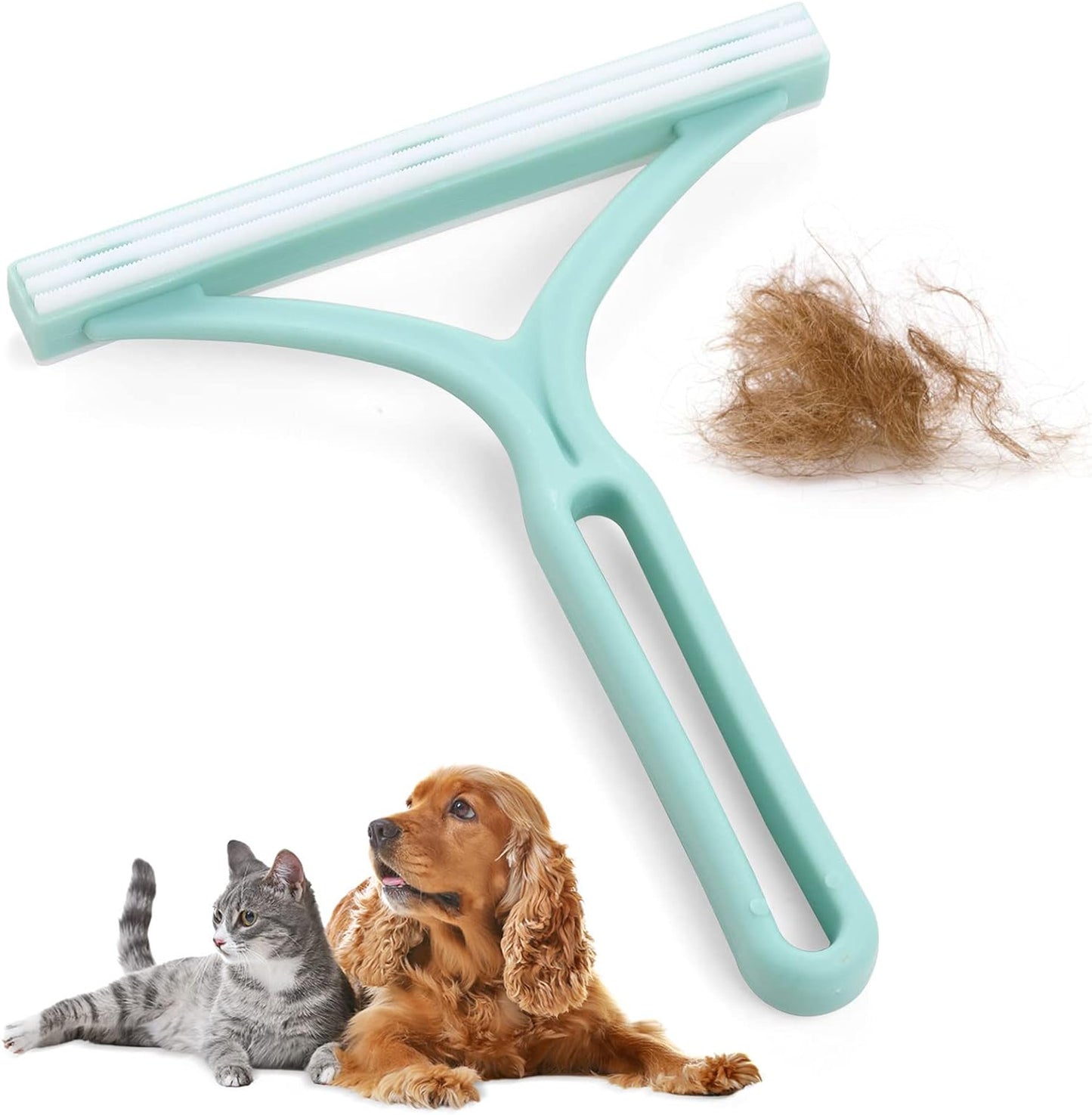 Pet Hair Removal Plastic Scraper Lint Cleaner
