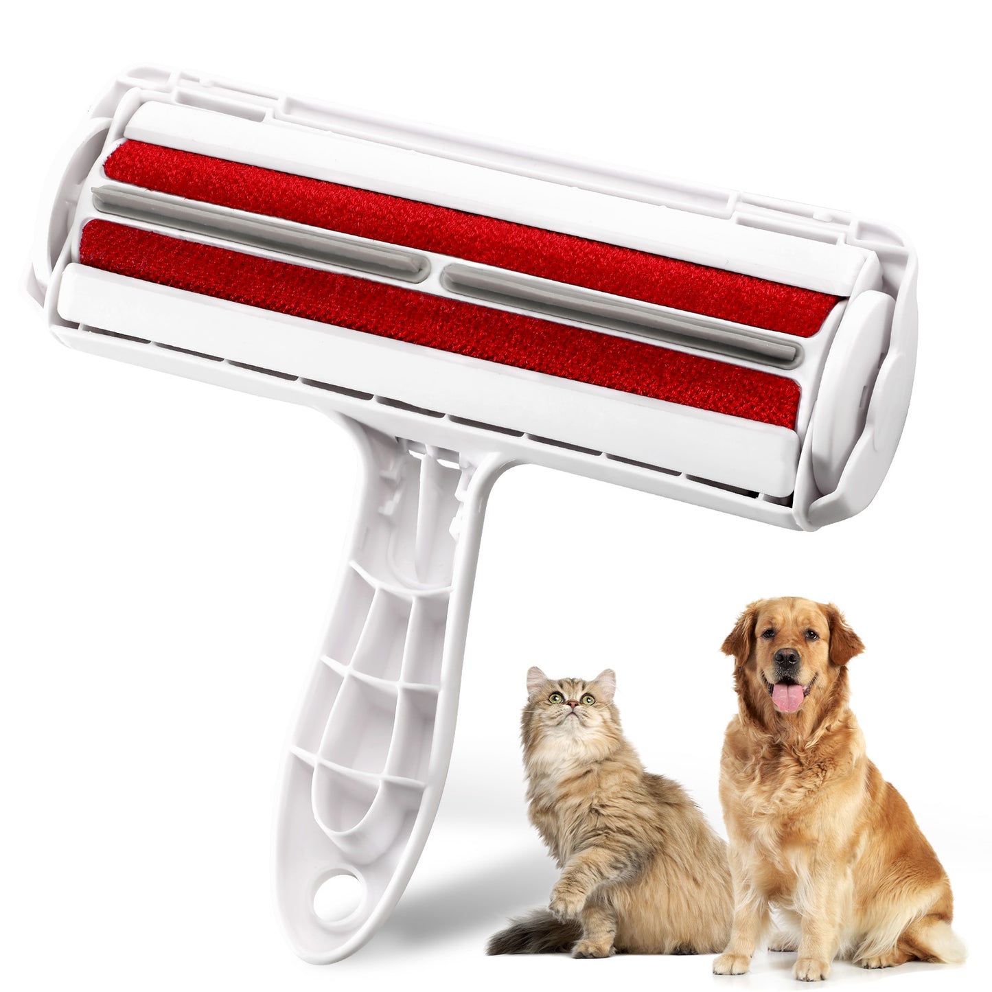 Roller Pet Hair Remover and Lint Roller with Handle